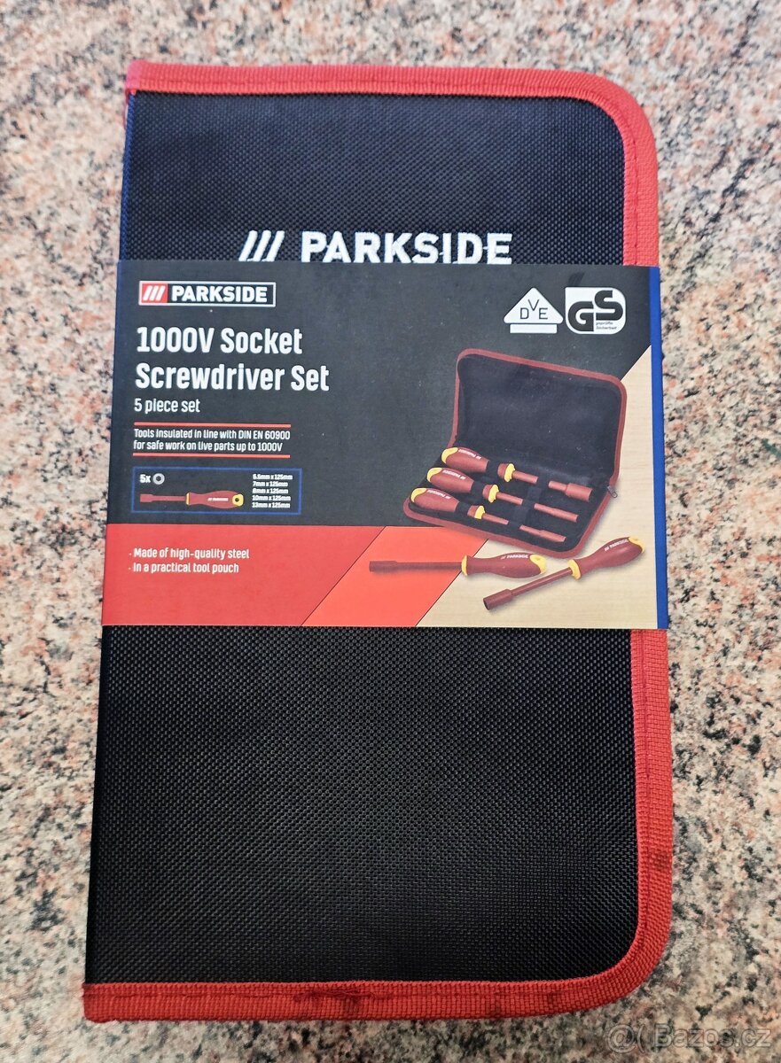 Sada nástrčných šroubováků pro 1000V