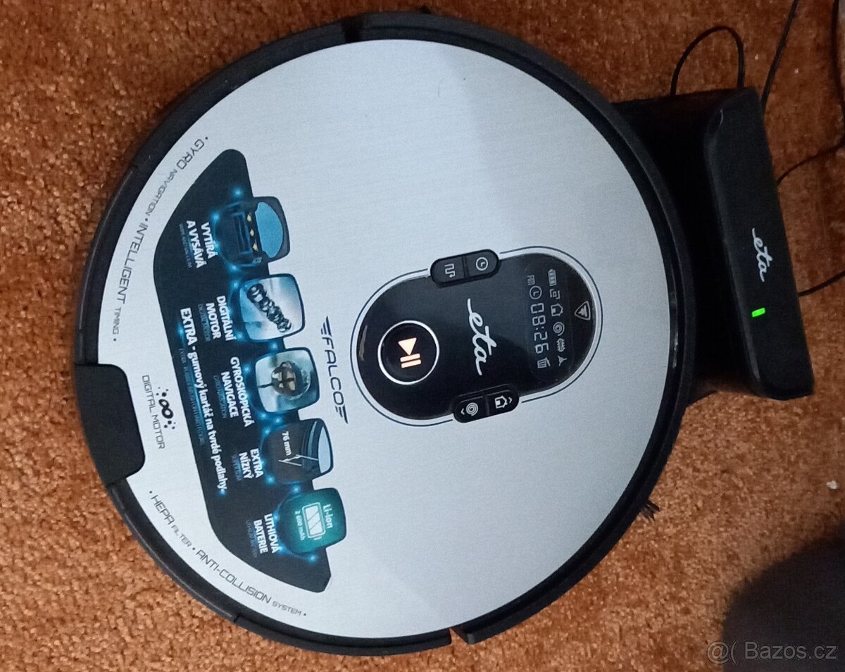 Robotický vysavač ETA na náhradní díly