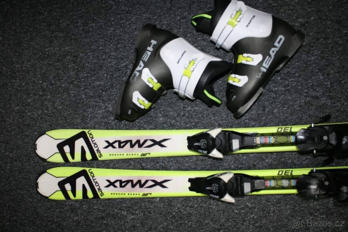 lyže salomon X max 130 cm