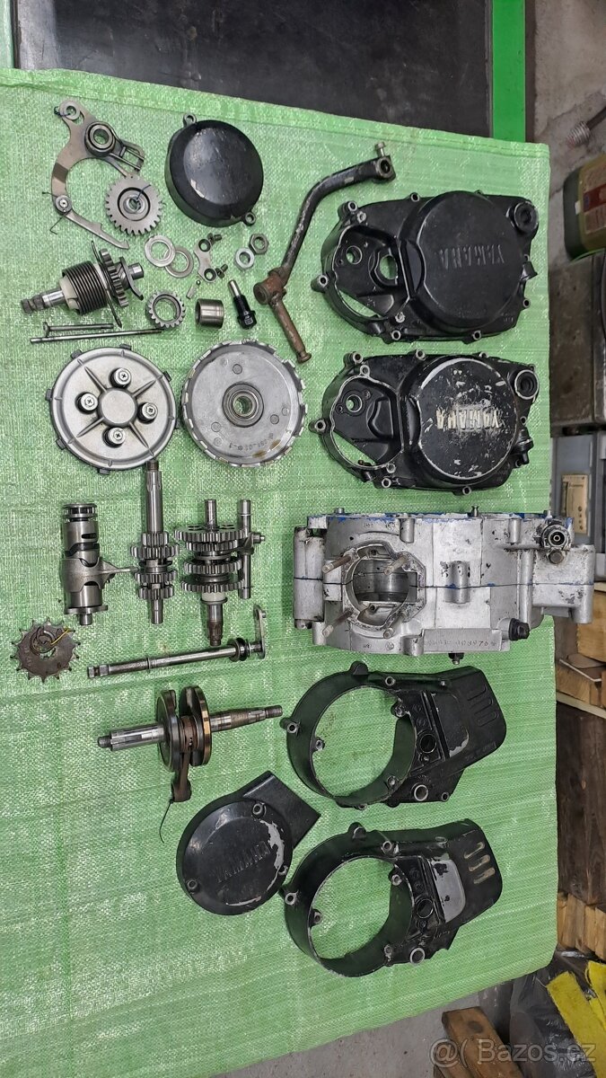 Yamaha Dt, Rd 50/80 díly motoru