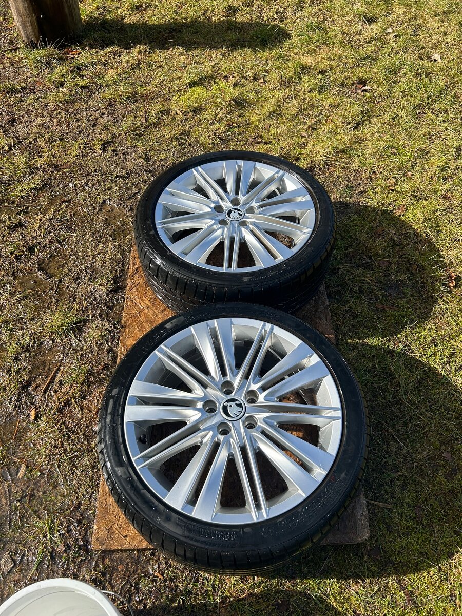 ALU 5x100r17-letní sada