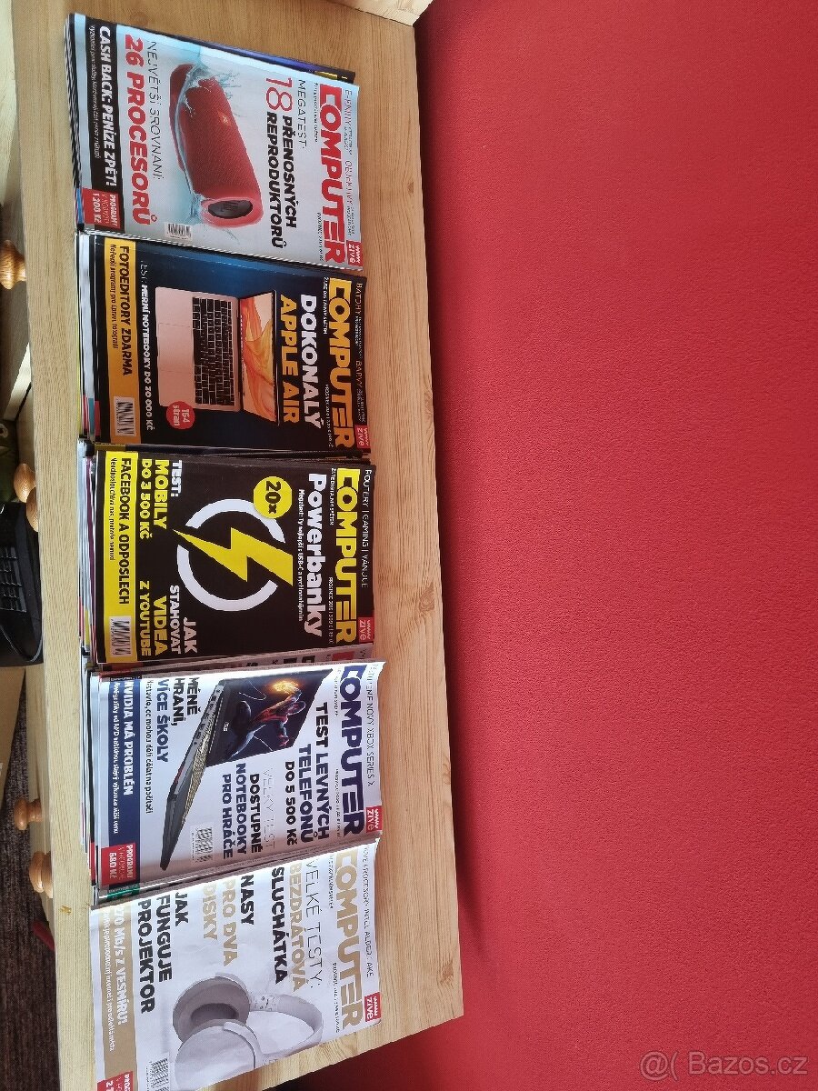 Prodám časopisy Computer