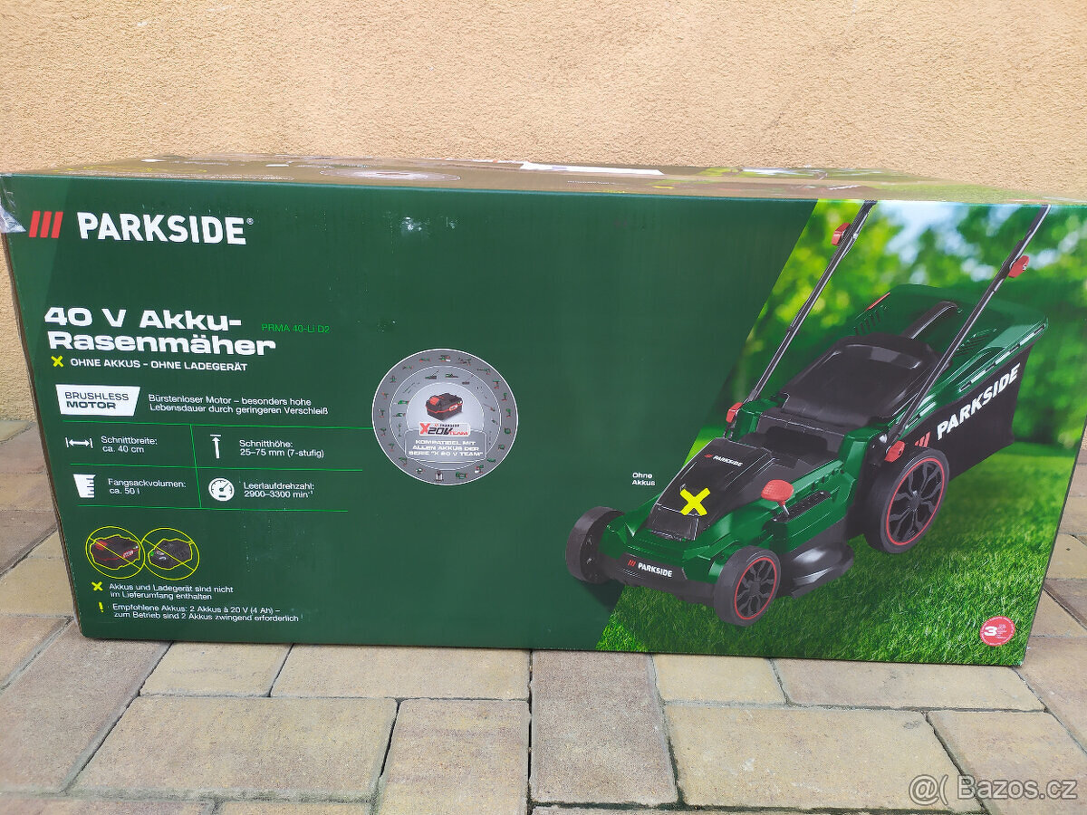 Nová nerozbalená Aku sekačka Parkside