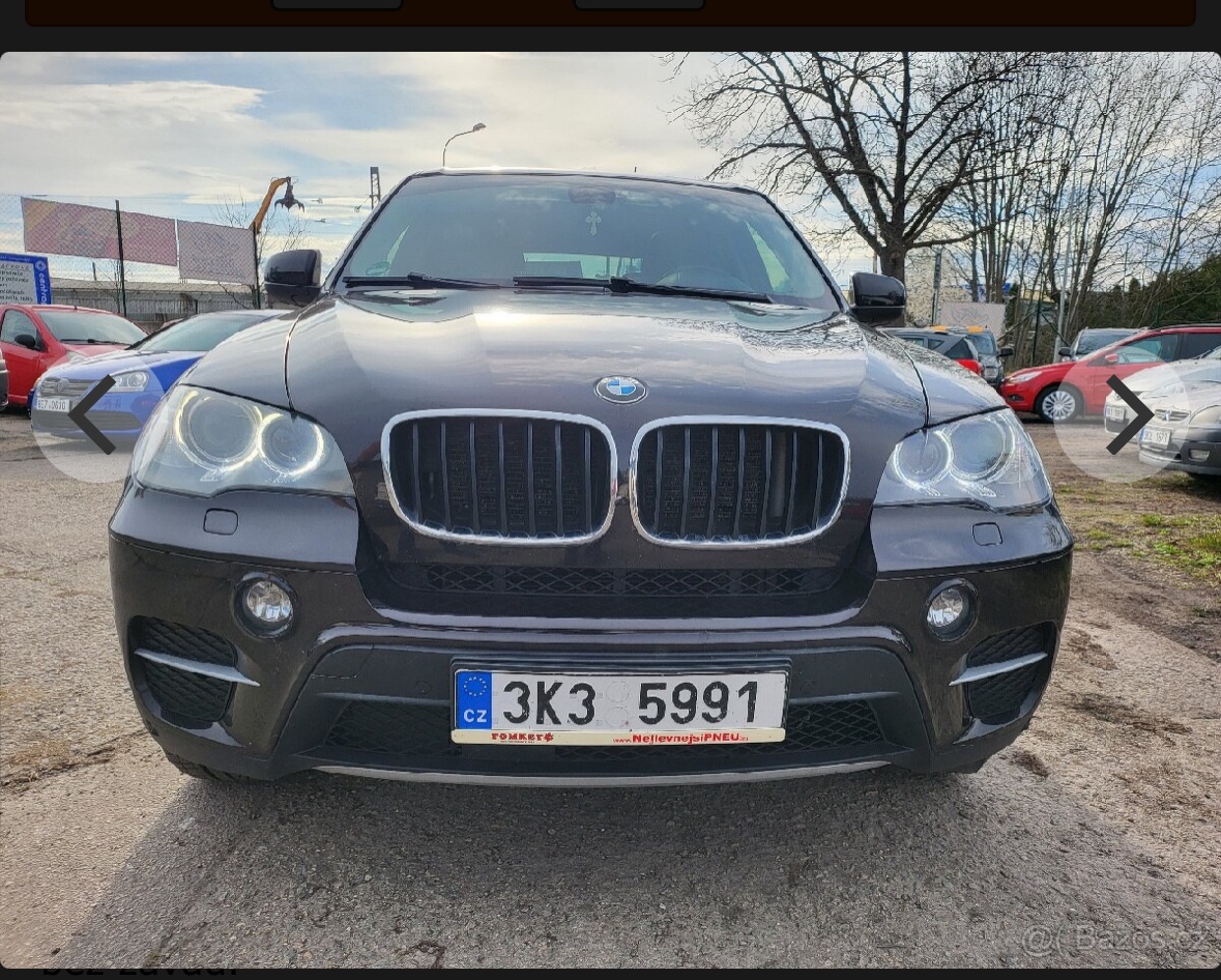 BMW X5,3.0D facelift, 180kw,rok 2012,7míst.