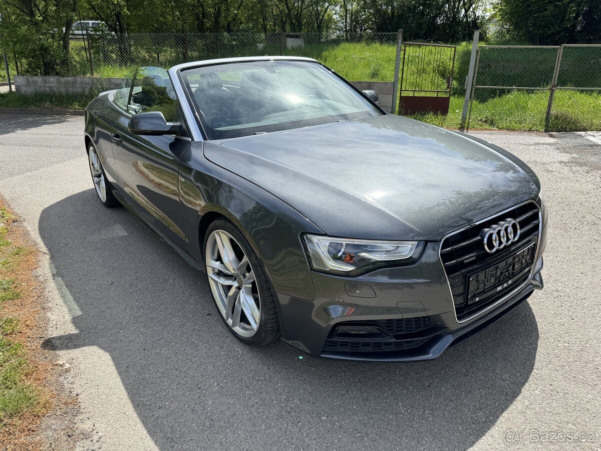 Audi A5 2,0 TDI Quattro S-line, Kabriolet, sport paket.