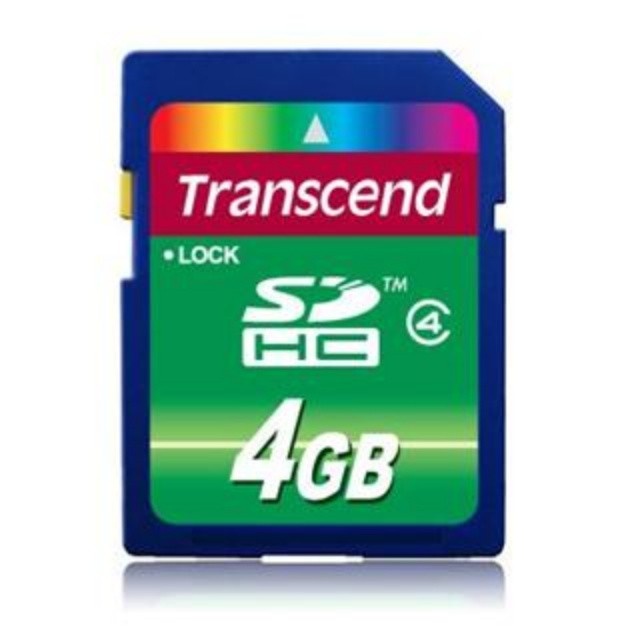 SanDisk SDHC Card Ultra 4GB.