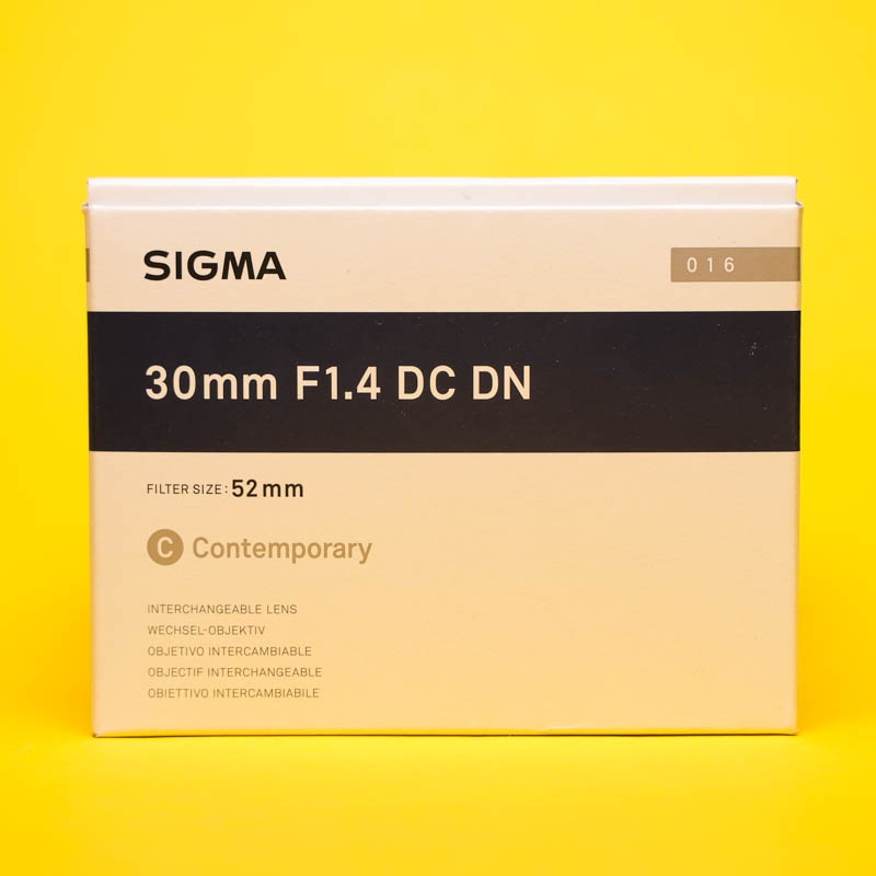 Sigma 30/1.4 DC DN Contemporary Nikon Z | 57142725 | Rozbale