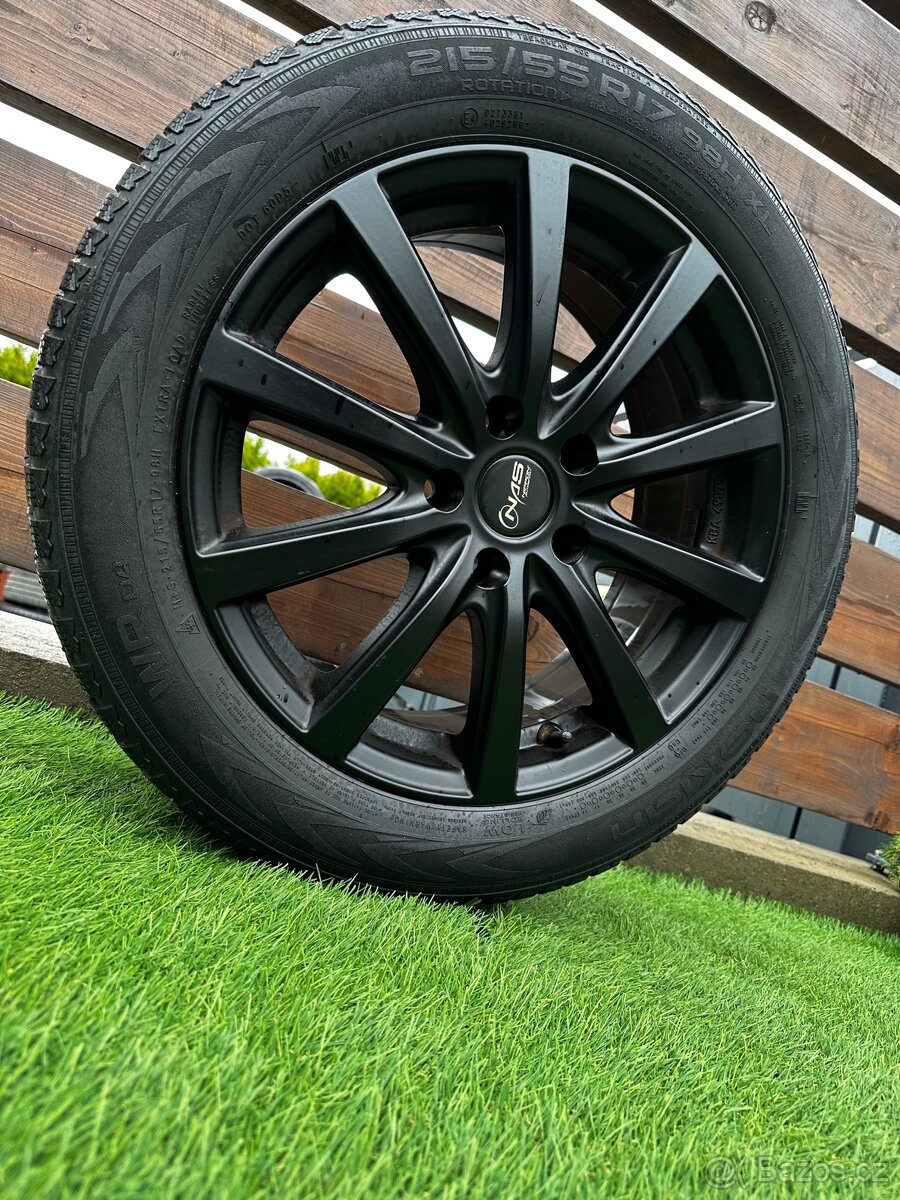 Alu kola 5x114.3 r17 s pneu (plai)