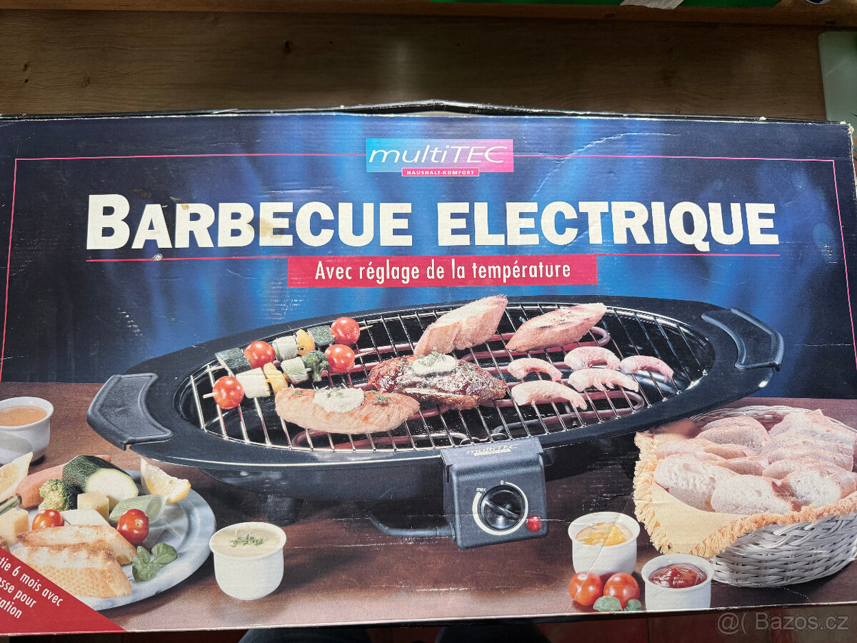 Elekrický gril Multitec 70cm - TOP nový