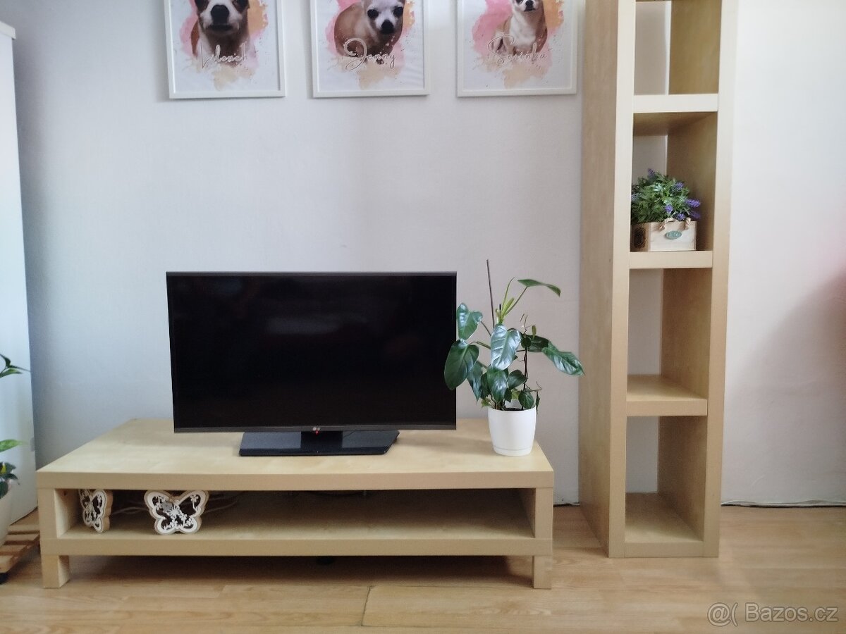 Sestava televizní stolek a police