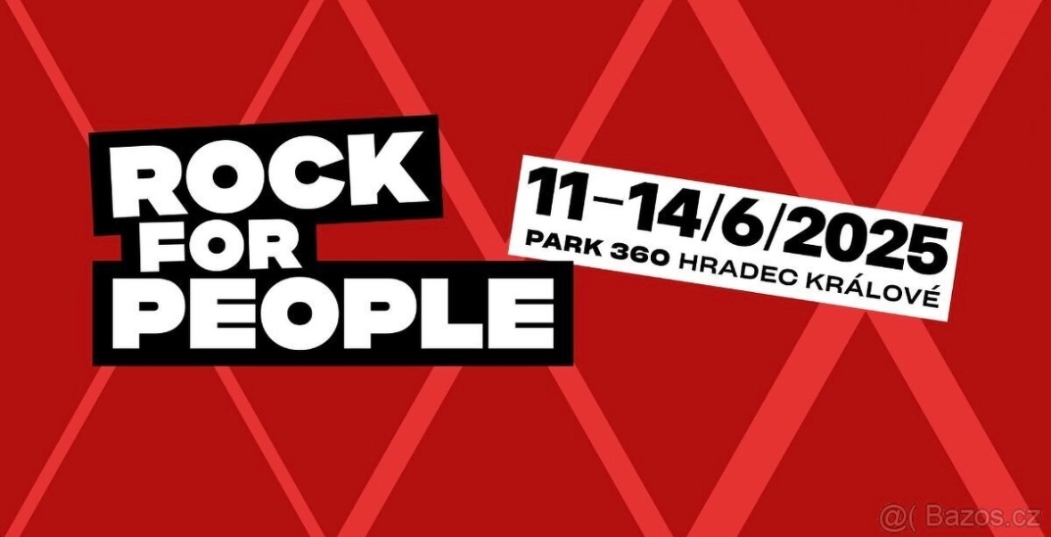 Rock for people 11.6 - 14.6
