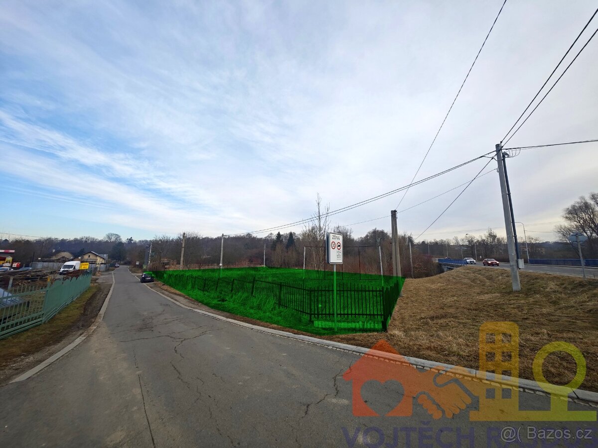 Prodej pozemků 3850m2 pro komerční využití v Orlové