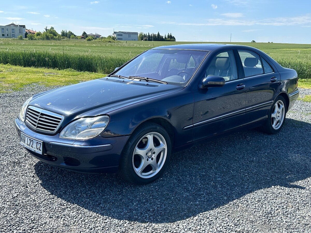 Mercedes-Benz Třídy S, S320 W220 benzín plně pojízdné