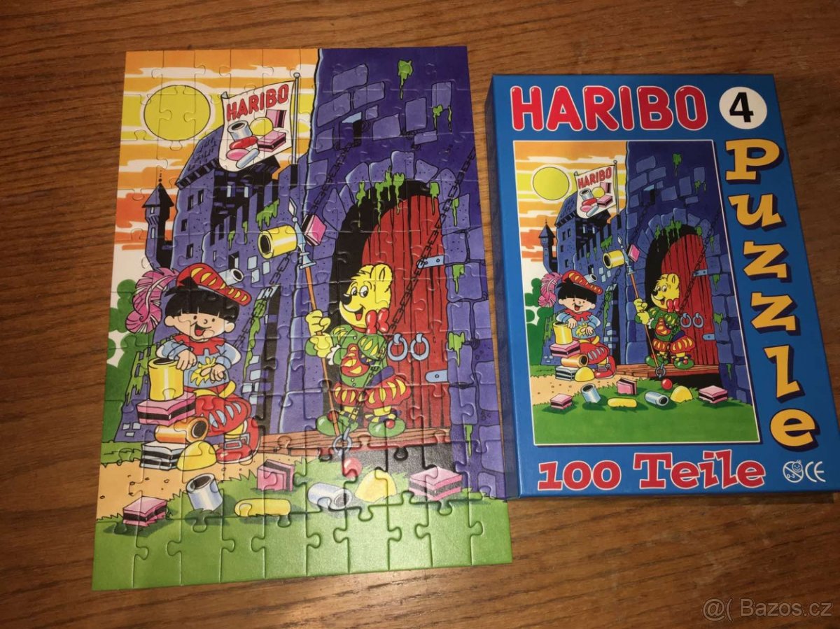 puzzle Haribo 100 dílků