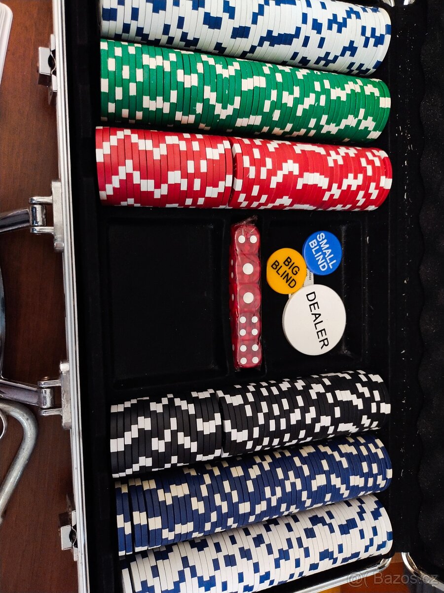 Pokerový kufřík, tipbox a další