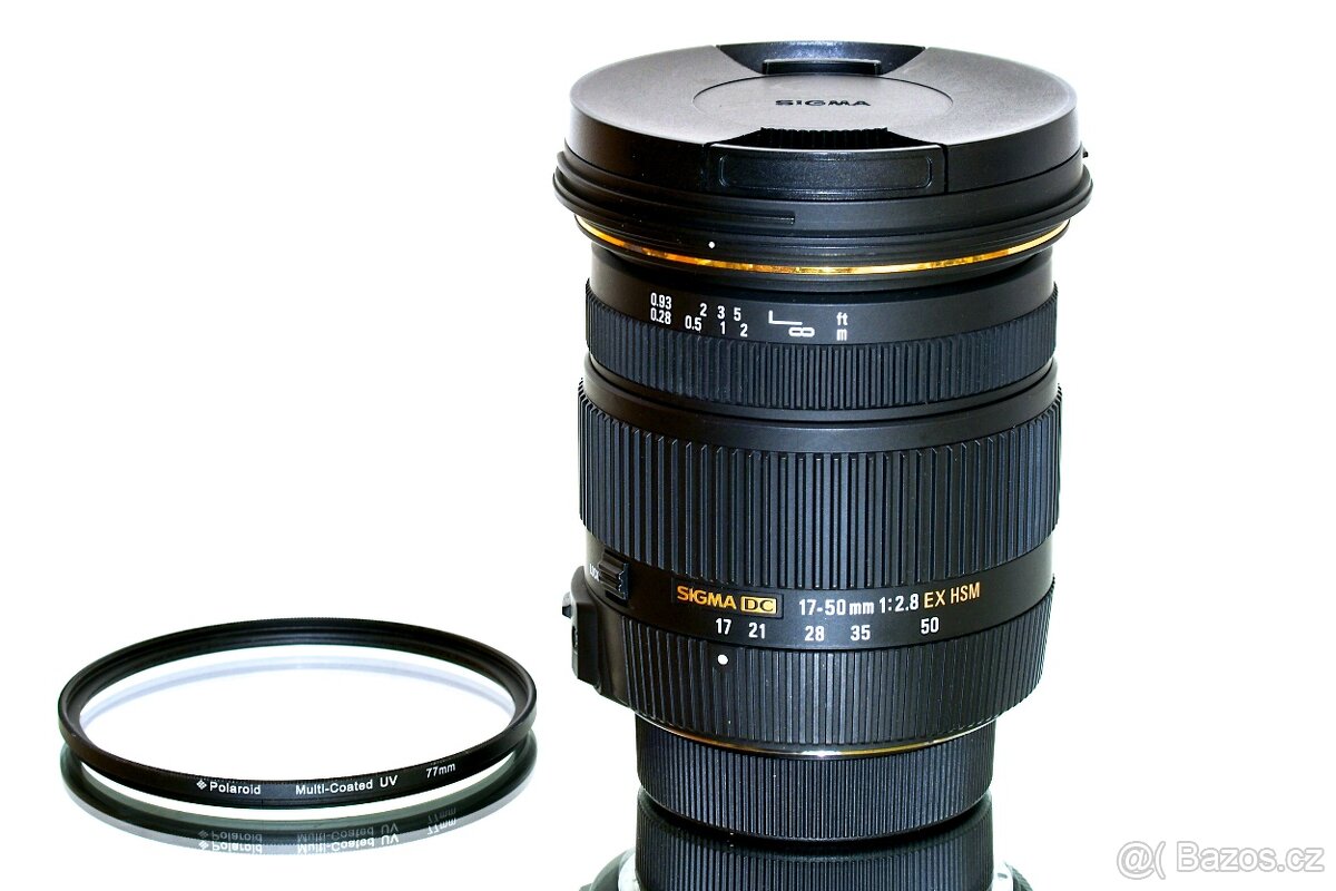 Nikon Sigma 17-50mm f/2,8 EX OS HSM + UV TOP STAV