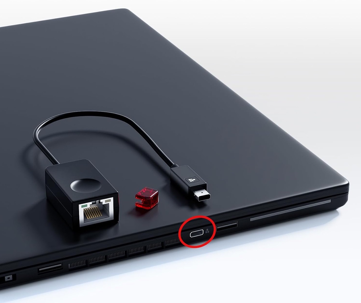 Lenovo ThinkPad Ethernet RJ45 adaptér