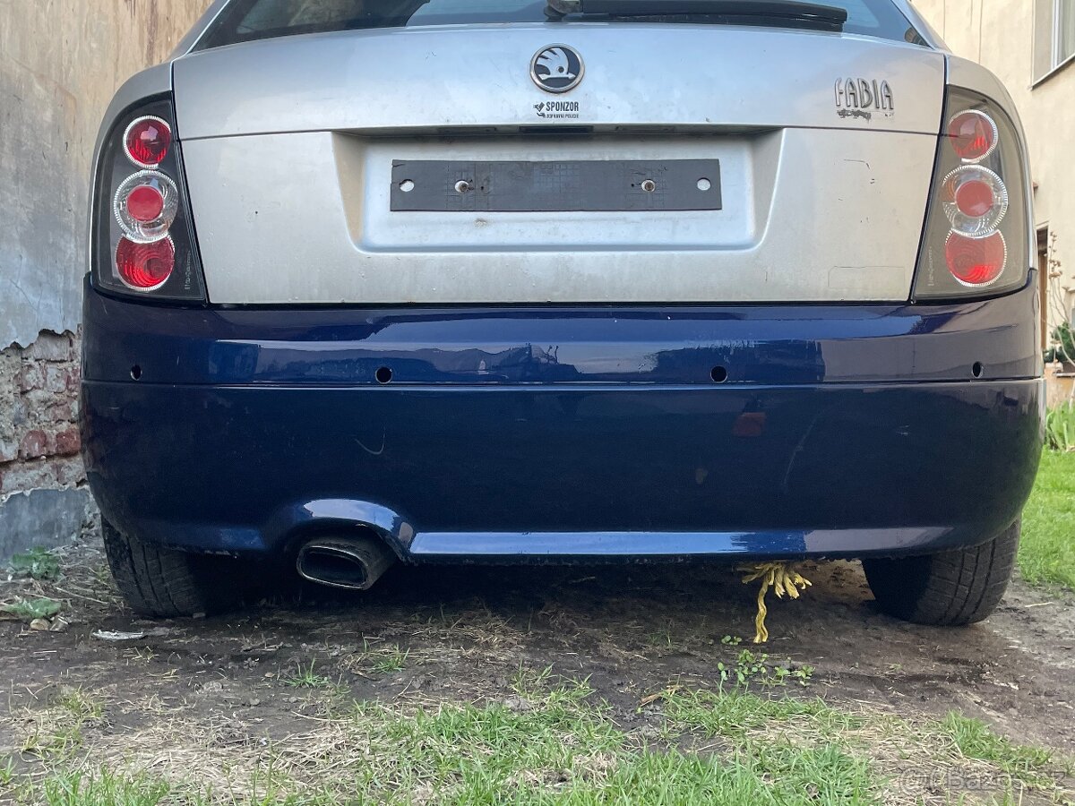 Fabia RS zadní nárazník