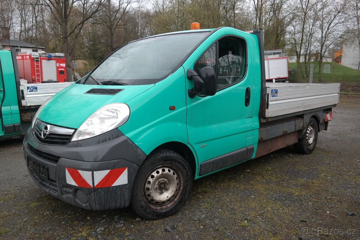 Opel Vivaro valník 2.0 CDTI najeto 99 422 km