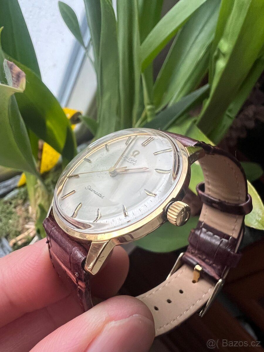 Omega Searmaster zlate 18k/750