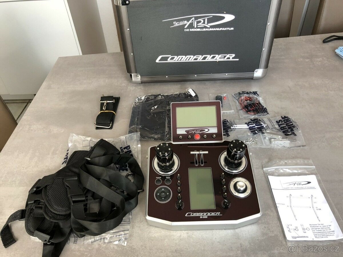 ScaleArt COMMANDER SA-5000 konzolové dálkové ovládání 2,4GHz