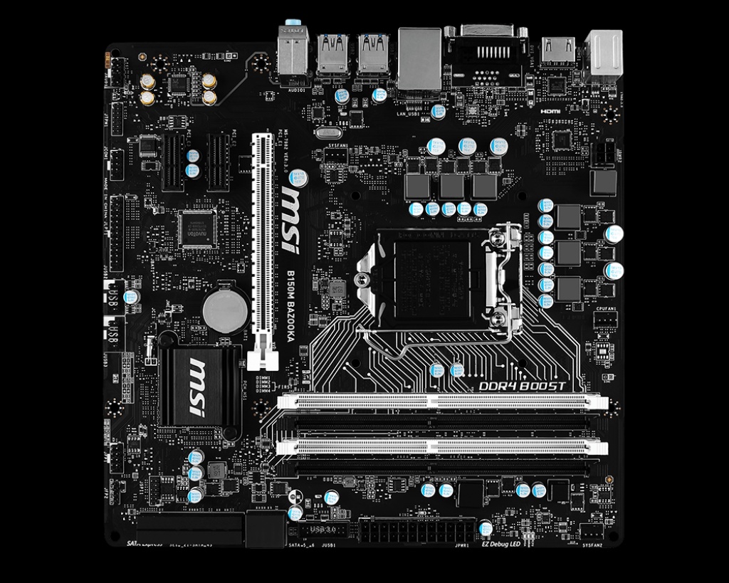 MSI B150M BAZOOKA a i5 7500