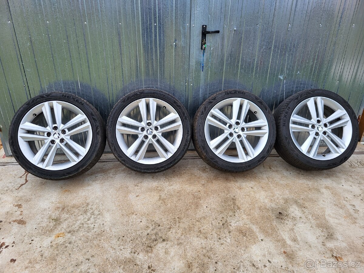 Originál alu kola Škoda R17