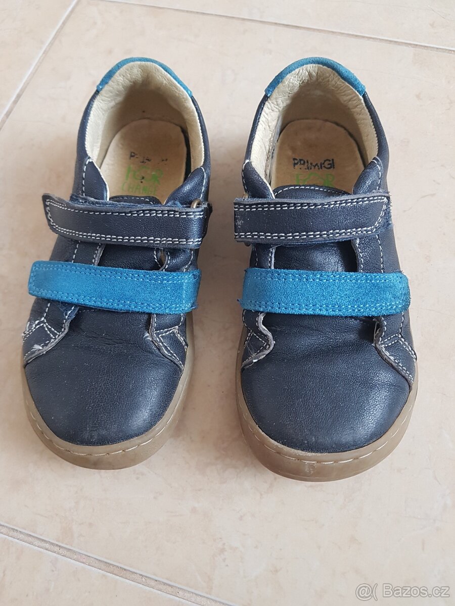 Dětské barefoot kožené tenisky, vel. 28