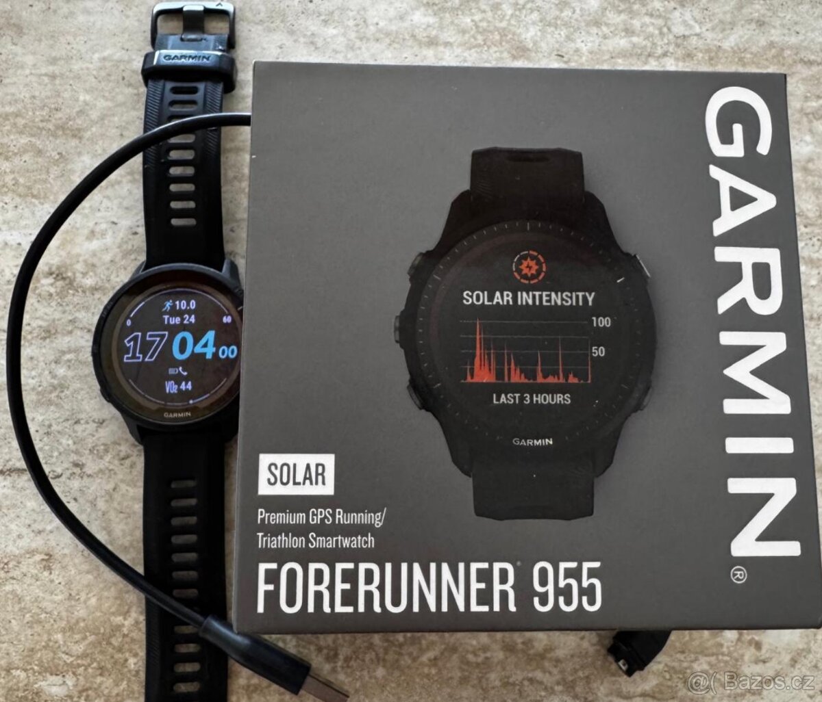 Garmin Forerunner 955 solar black