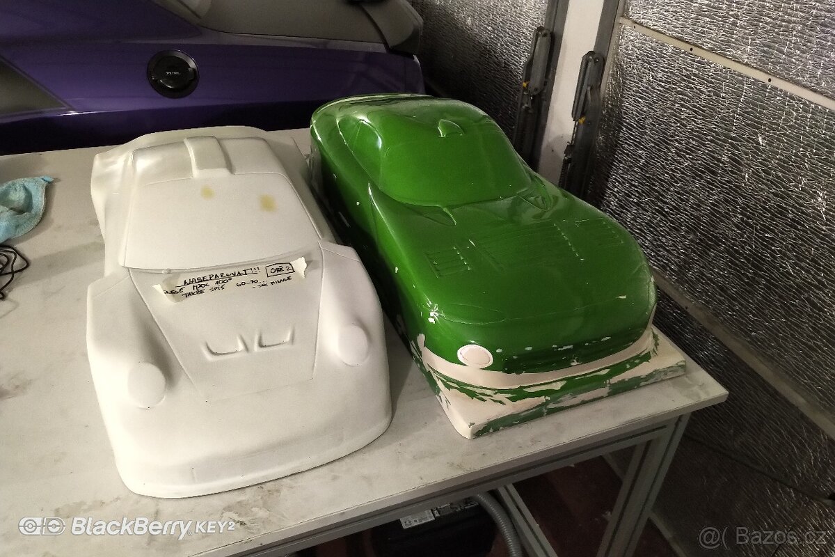 1:5 Rc formy na karoserie - Dodge, Porsche