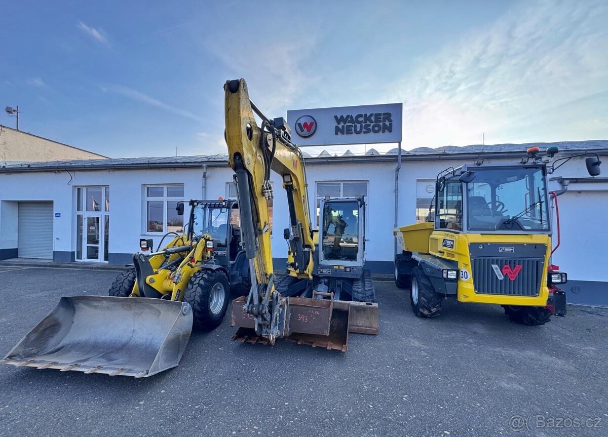 Nové i použité stroje Wacker Neuson