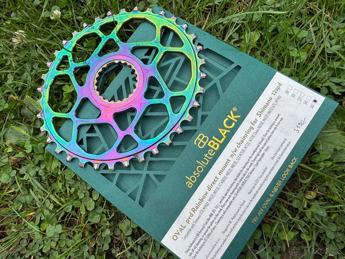absoluteBLACK oval rainbow