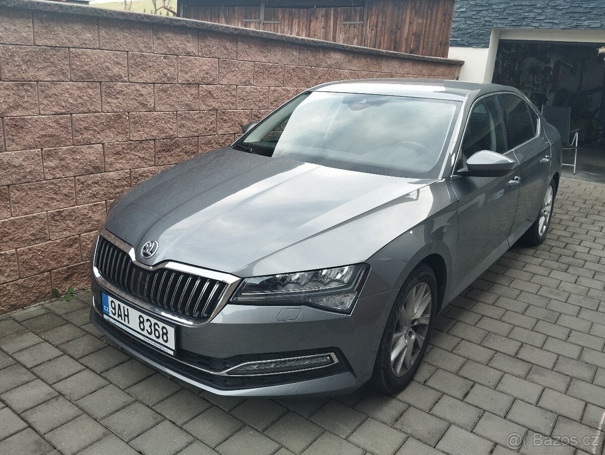 Pronájem Superb III 2.0TSI