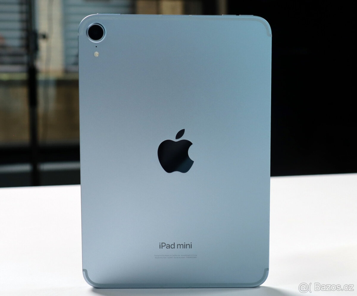 Apple IPAD 8,3“-MINI-128GB+Wi-Fi+BLUE+2024+ZÁRUKA APPLE
