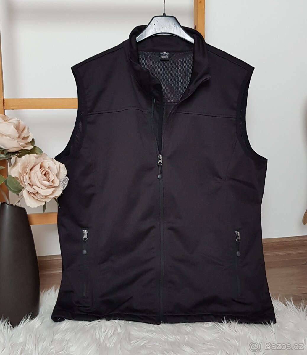 Softshellová vesta CRANE. Vel.XL.