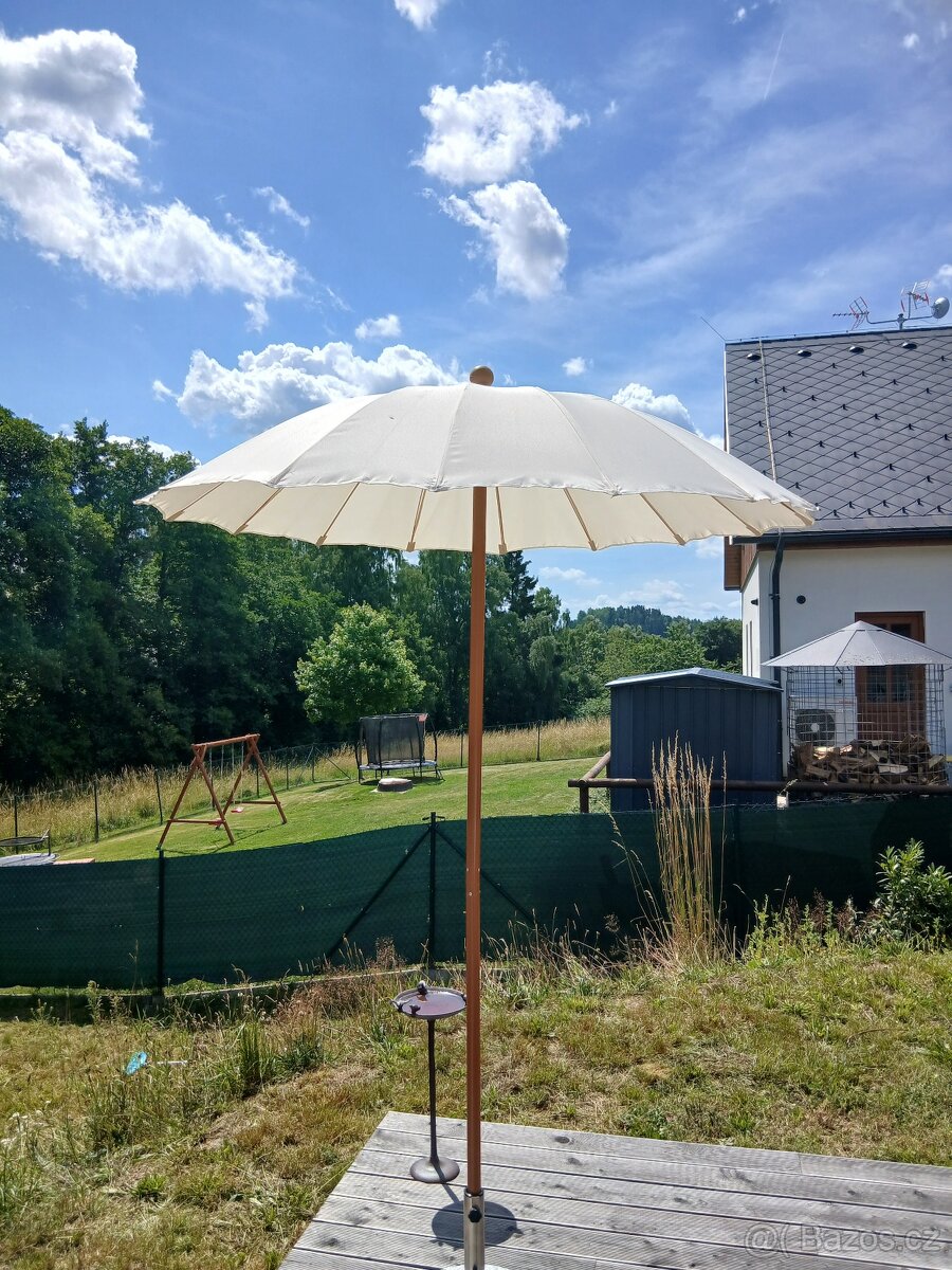 Slunečník stabilní kovová tyč