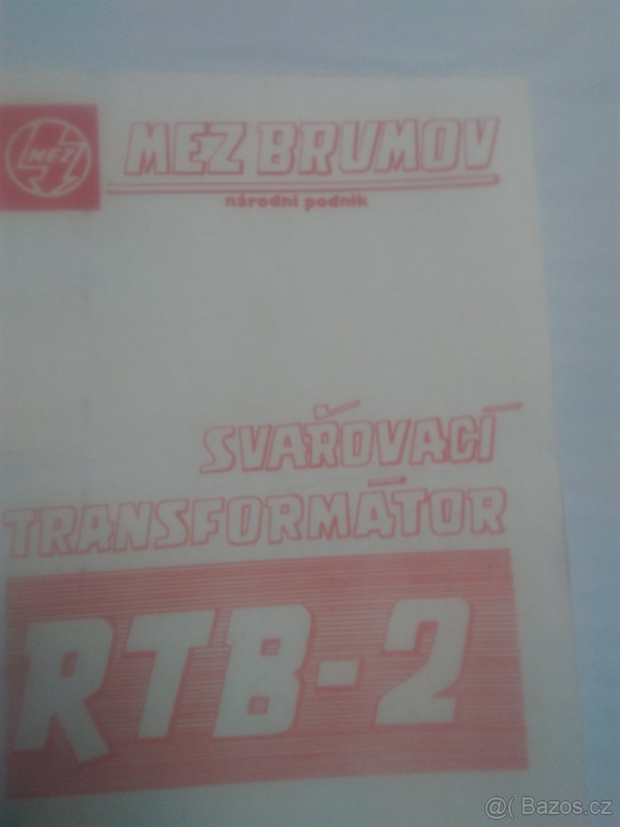 Prodám svárecku RTB -2