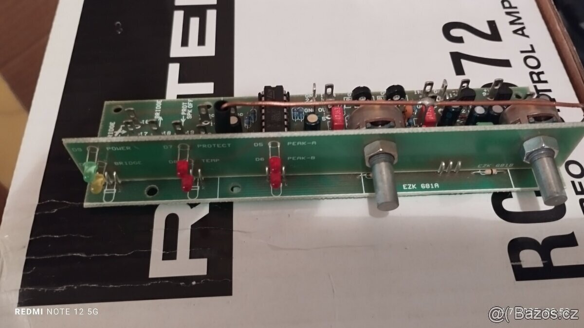 HSI5555 - (stereofonní) předzesilovač