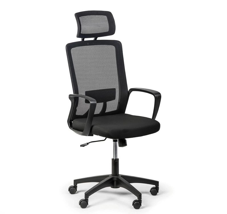 Kancelářská židle Base Plus černá na kolečkách