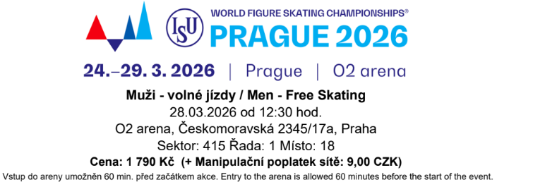 Mistrovství světa v krasobruslení 2026 Praha