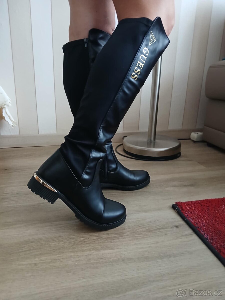 Krásné dámské kozačky Guees