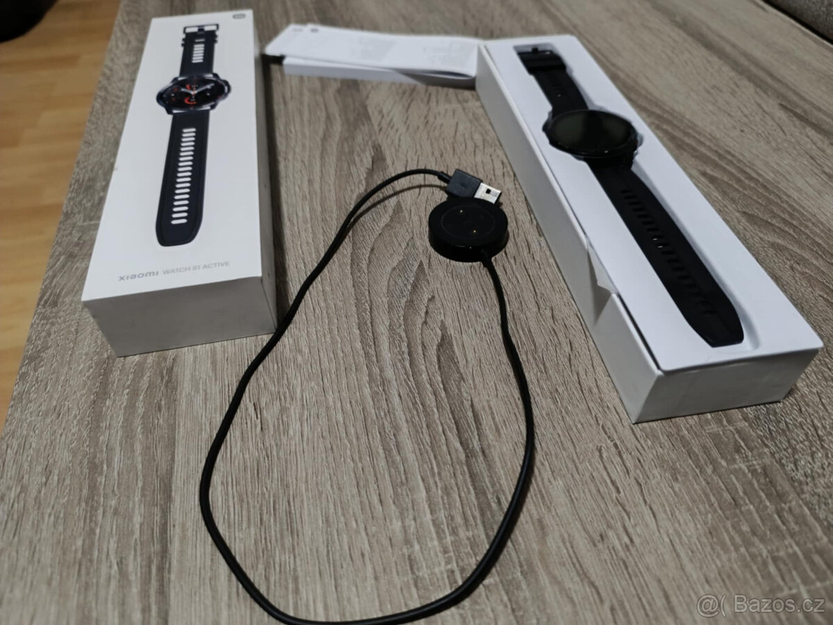 Xiaomi Watch S1 Active Černé – Plně Funkční, Komplet Balení