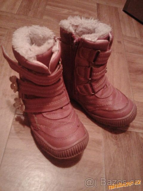 Zimní kotníkové botky, pošta v ceně