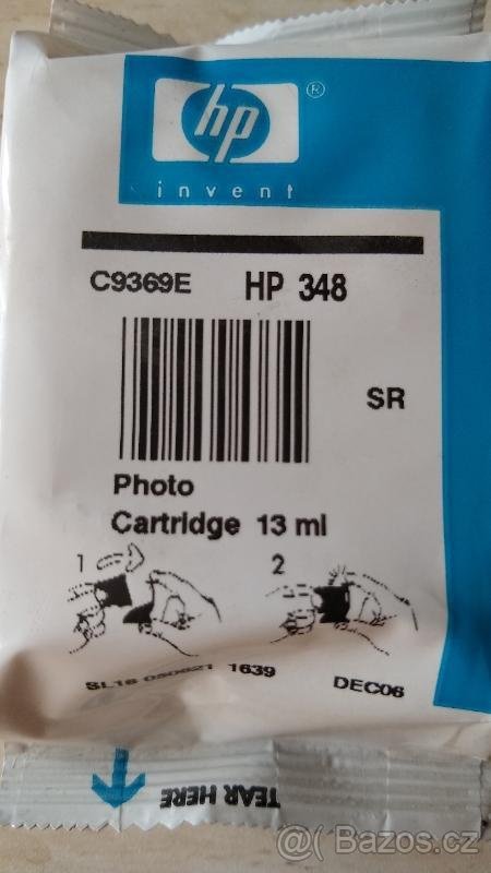 Značková cartridge HP 348 pre foto