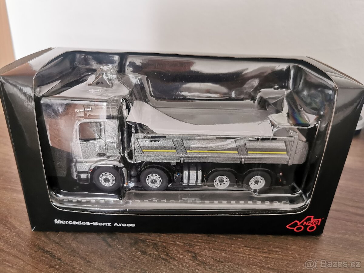 Modely nákladných áut 1:50 mercedes, scania, volvo