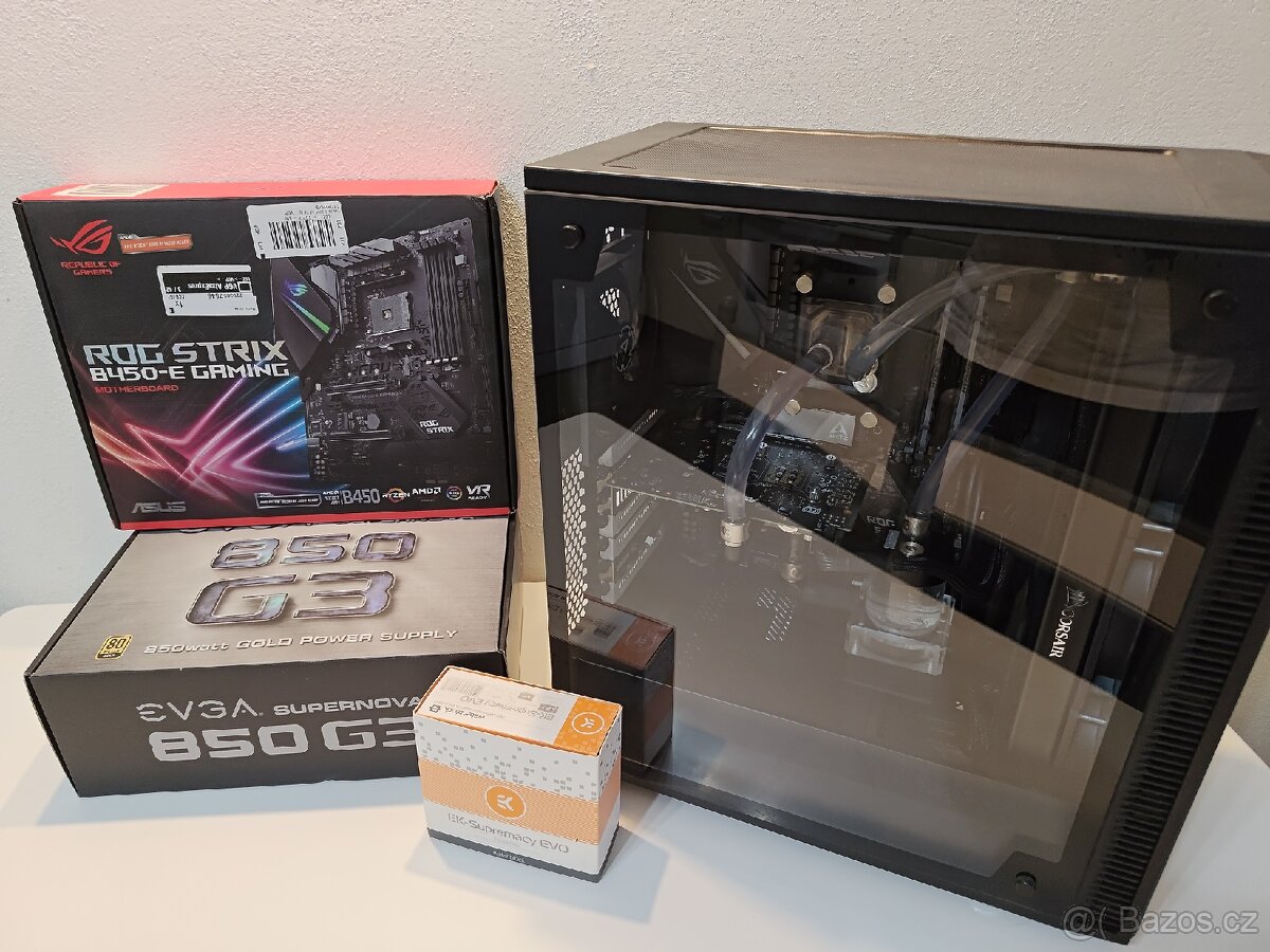 Herní PC Ryzen 7/ 16GB/GPU 6GB/1TB SSD/ vodník