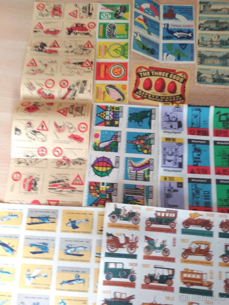 Zapalkove nalepky