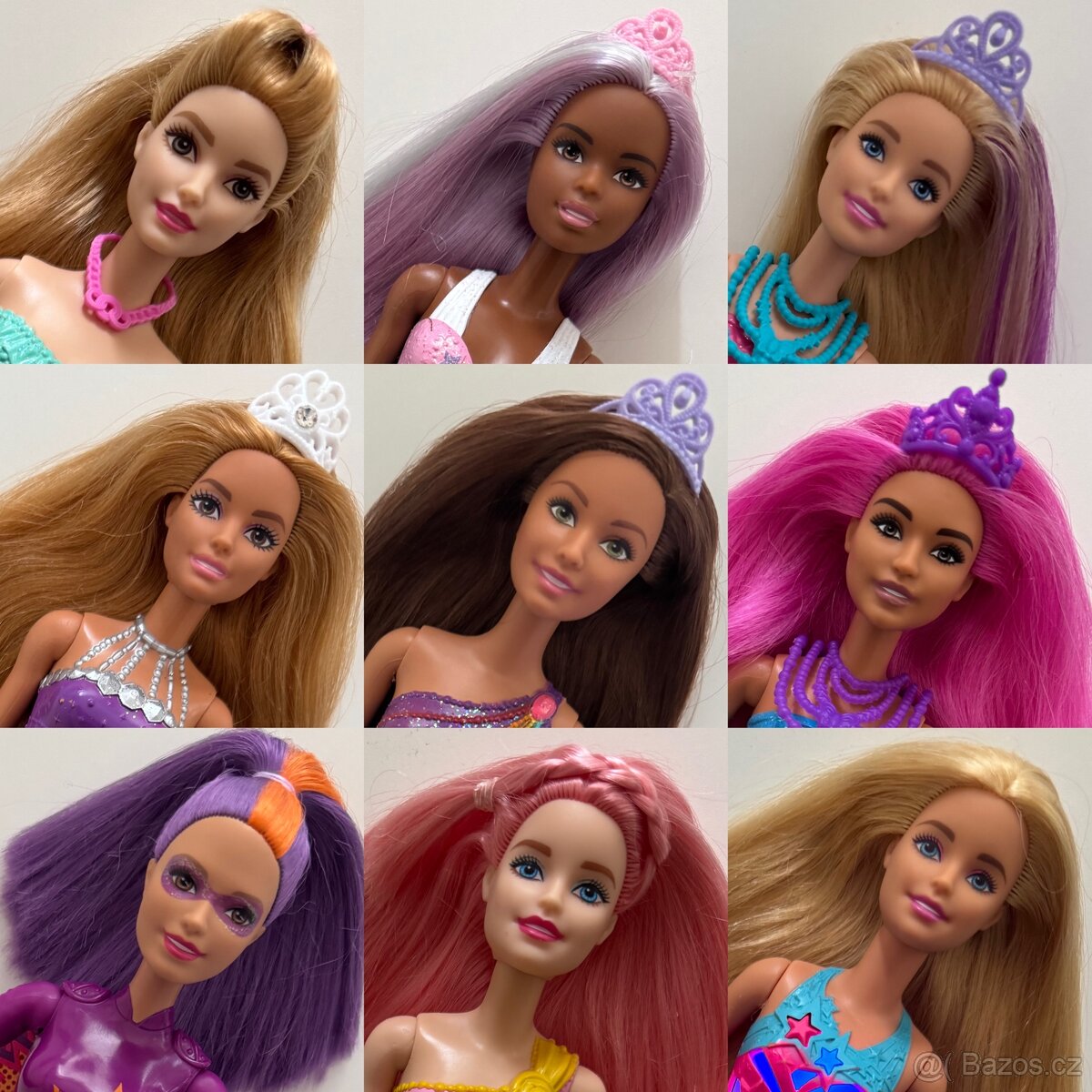 Barbie princezny a víly (různé)