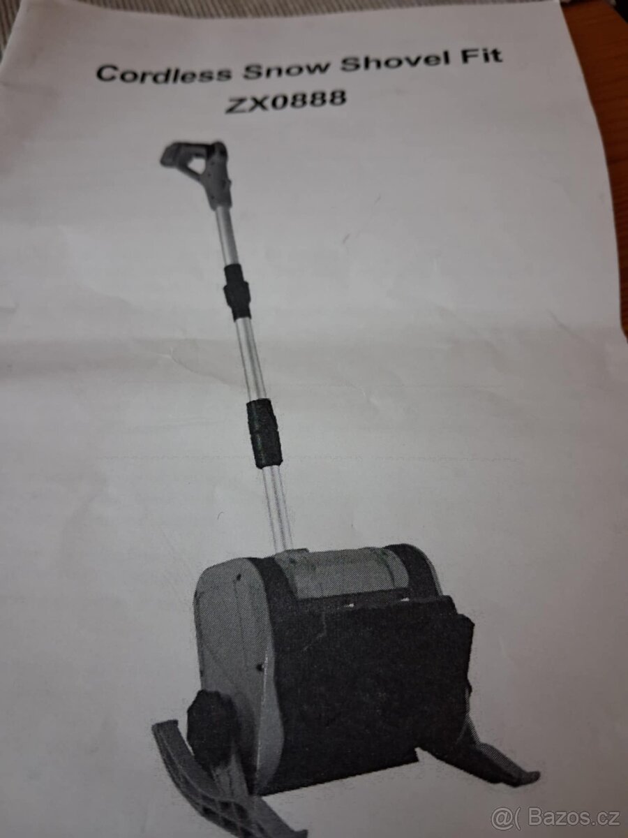 Sněžná fréza elektrická