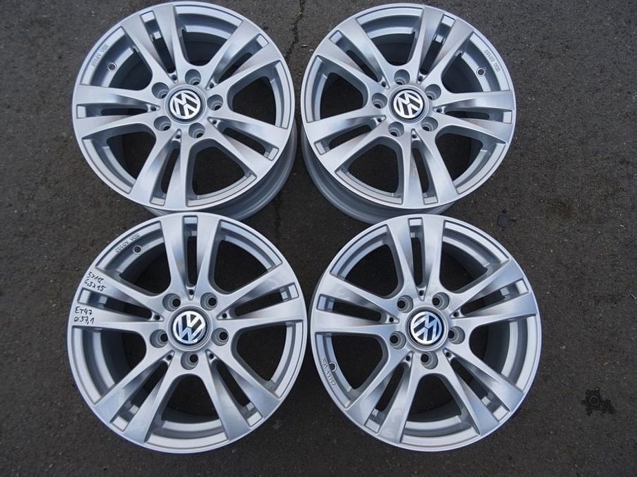 Alu disky na Volkswagen 15", 5x112, ET 47, šíře 6,5J